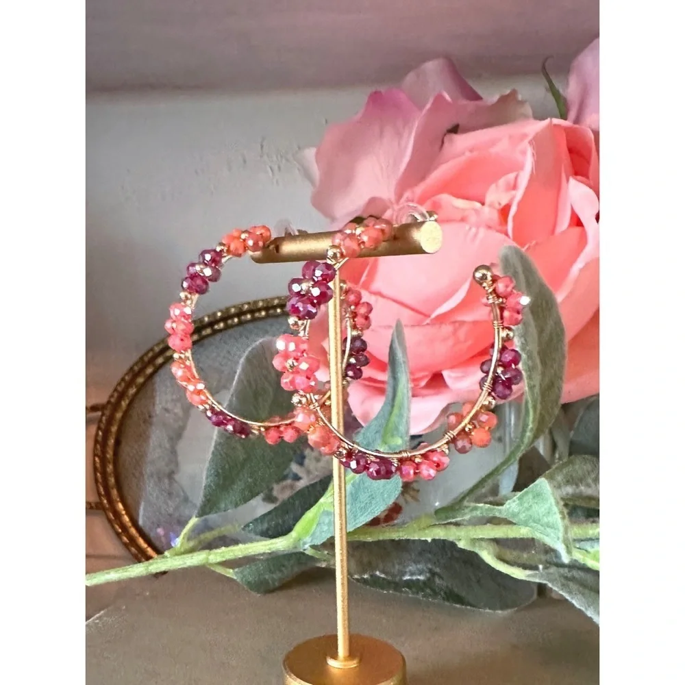 Boutique crystal flower
